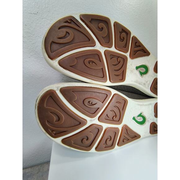 Olukai Nohea Mesh Shoes Men's 10.5 Brown Slip On Casual Hawaii Outdoor Comfort - Picture 13 of 16